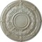 Ekena Millwork Dauphine Ceiling Medallion (Fits Canopies up to 13 1/4"), 33 7/8"OD x 1 3/8"P, Flash Gold CM33DAFLS - alternate 1